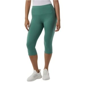 32 Degrees Women's Cropped Tight Deep Sea‎ Green X-Small New with Tags!